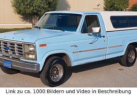 Ford F 150 Custom 302cui 5L V8 Campertop California