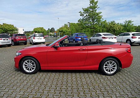 BMW 218 d Advantage Cabrio+Euro 6d-TEMP+SHZ+PDC+Tempo+LED