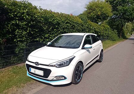Hyundai i20 blue 1.0 T-GDI Active YES! Plus