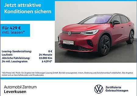 VW ID.4 Volkswagen GTX 4M NAVI ACC AHK PANO HUD SHZ KAM