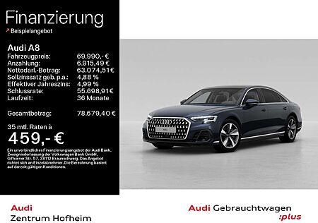 Audi A8 L 60 TFSIe qu tip*Air*B&O*HUD*Pano*LED*Virtua