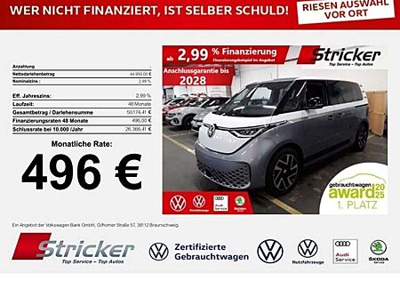 VW ID.BUZZ Volkswagen ID. Buzz Pro 150/77 496,-ohne Anzahlung AHK ACC Kamera