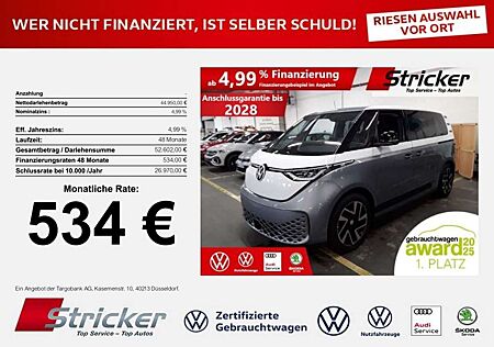 VW ID.BUZZ Volkswagen ID. Buzz Pro 150/77 534,-ohne Anzahlung AHK ACC Kamera