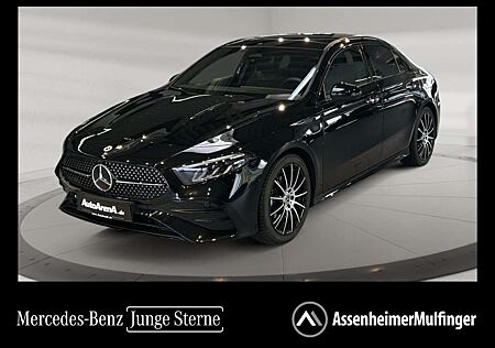 Mercedes-Benz A 200 Limousine AMG+MBUX+Night+Pano+SHD+Wide+Cam