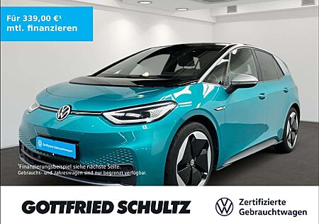 VW ID.3 Volkswagen Pro Performance 1st Max IQ.Light NAV PAN HUD