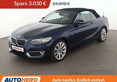 BMW 228i 228 Luxury Line Aut.*NAVI*BI-XENON*TEMPO*PDC*