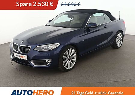BMW 228i 228 Luxury Line Aut.*NAVI*BI-XENON*TEMPO*PDC*