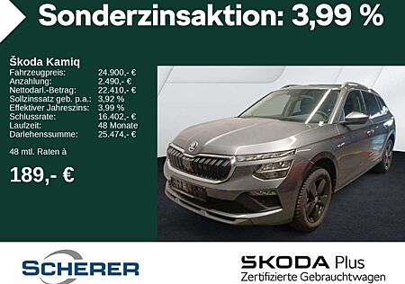 Skoda Kamiq Selection 1.0 TSI Navi AHK RFK SHZ Kessy V