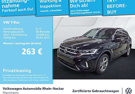 VW T-Roc Volkswagen 2.0 TDI R-Line DSG Navi Kamera AHK uvm