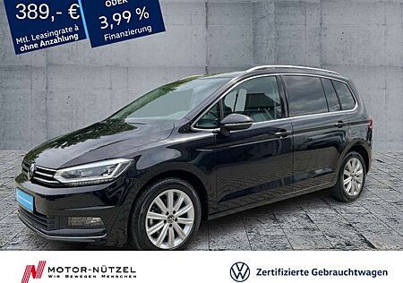 VW Touran Volkswagen 2.0 TDI DSG HIGHLINE LED+NAVI+AHK+ACC+7SI