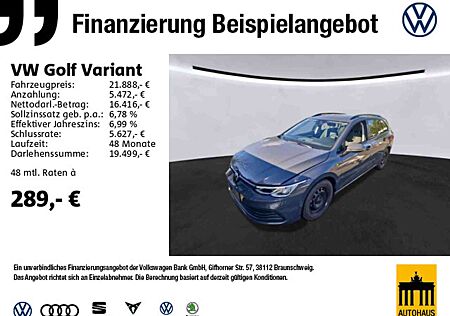 VW Golf Variant Volkswagen Golf VIII Variant 1.0 eTSI Life DSG *AHK*R-CAM*