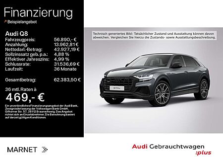 Audi Q8 55 TFSI e quattro S line*Navi*Matrix*Alu*AHK*
