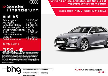 Audi A3 35 TDI Sportback S tronic advanced