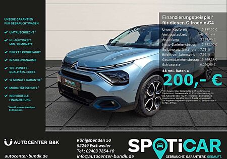 Citroën E-C4 Electric Citroen 136 SHINE Schiebedach Kamera Highway Driver Assist