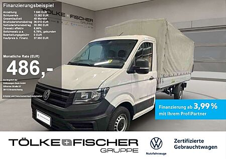 VW Crafter Volkswagen 35 2.0 TDI Plane+Pritsche LR AHK Navi