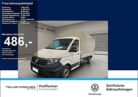 VW Crafter Volkswagen 35 2.0 TDI Plane+Pritsche LR AHK Navi