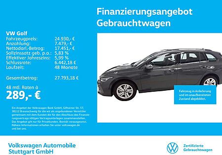 VW Golf Variant Volkswagen Golf 8 Variant Life 1.5 TSI Navi Kamera