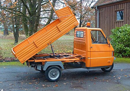 Piaggio Ape 703 Kipper Diesel Bordwanderhöhung