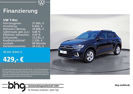 VW T-Roc Volkswagen 2.0 TDI DSG R-Line BlackStyle AHK DCC Navi