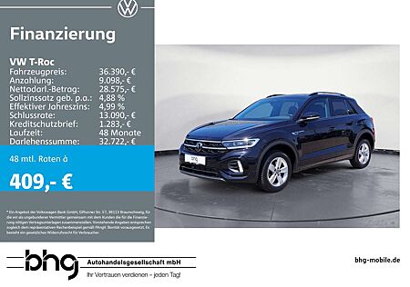 VW T-Roc Volkswagen 2.0 TDI DSG R-Line BlackStyle AHK DCC Navi