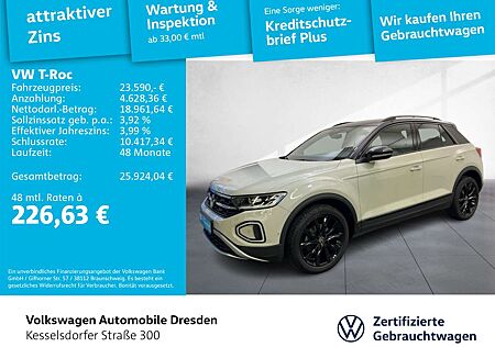 VW T-Roc Volkswagen 1.5 TSI DSG Style Sitzhzg. LED PDC DAB