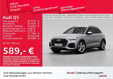 Audi Q5 45 TFSI qu. S tronic AHK/Kameras/Matrix/Navi+