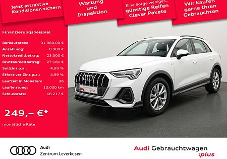 Audi Q3 S line S-TRON LED CARPLAY VIRT PDC SHZ NAVI