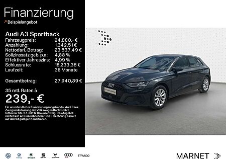 Audi A3 35 TFSI*Navi*Alu*Virtual Cockpit*St