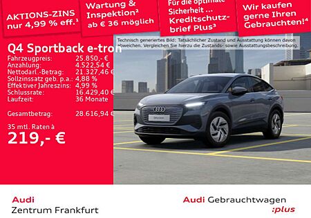 Audi Q4 e-tron Q4 Sportback 35 e-tron LED DAB PDC Sitzheizung