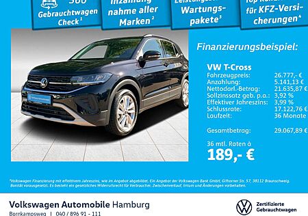 VW T-Cross Volkswagen 1.0 TSI Goal DSG ACC Rückfahrkamera App-