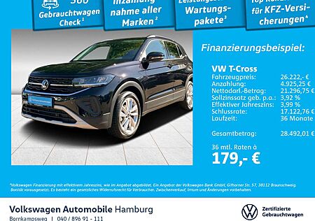 VW T-Cross Volkswagen 1.0 TSI Goal DSG ACC Rückfahrkamera App-