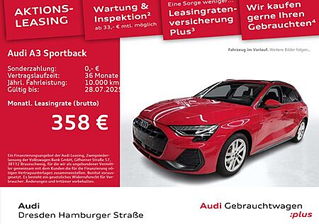 Audi A3 35 TDI S line LED Navi Standhz.