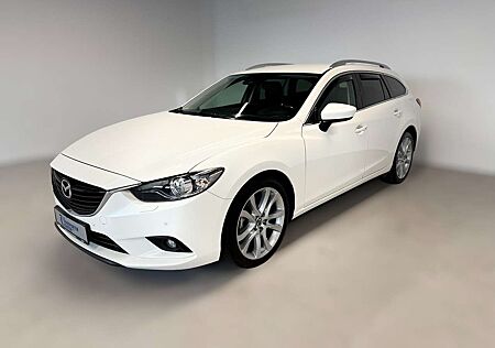 Mazda 6 Sports-Line Leder AHK RFK Standhzg BOSE TÜV neu