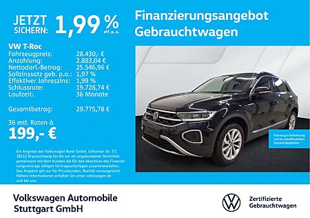 VW T-Roc Volkswagen Style 1.5 TSI DSG Navi AHK ACC SHZ PDC