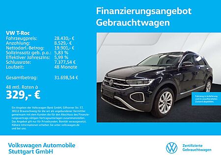 VW T-Roc Volkswagen Style 1.5 TSI DSG Navi AHK ACC SHZ PDC