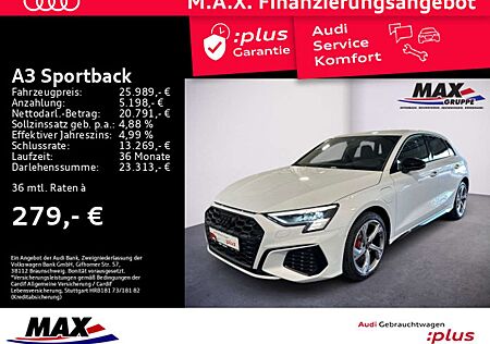 Audi A3 45 TFSI e S LINE MATRIX+NAVI+KAMERA