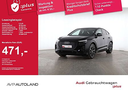 Audi Q4 e-tron Q4 Sportback e-tron 50 quattro S line MMI NAVI+
