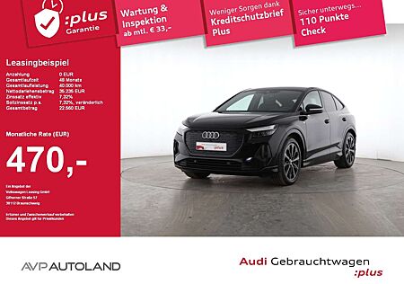 Audi Q4 e-tron Q4 Sportback e-tron 50 quattro S line MMI NAVI+