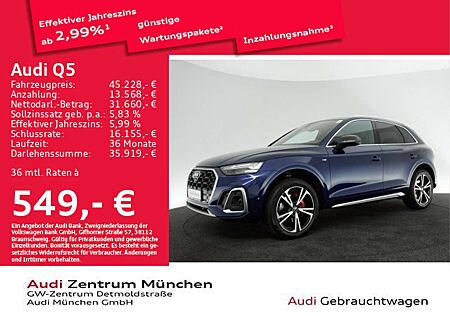 Audi Q5 55 TFSI e qu. S tronic S line B&O/Matrix/Virt