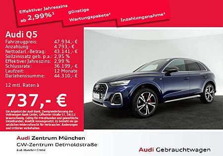 Audi Q5 55 TFSI e qu. S tronic S line B&O/Matrix/Virt