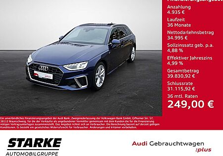 Audi A4 Avant 40 TFSI S tronic quattro S line NaviPlus ...