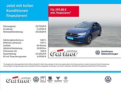 Volkswagen Taigo GOAL 1.0 TSI DSG AHK REAR VIEW LED