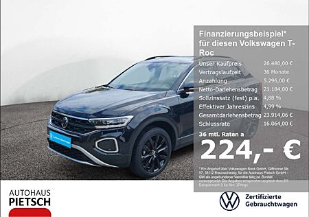 VW T-Roc Volkswagen 1.5 TSI DSG Life IQ.Drive Standhzg. AHK