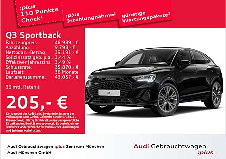 Audi Q3 40 TFSI qu. S tronic S line AHK/ACC