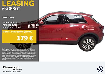 VW T-Roc Volkswagen 1.0 TSI MOVE NAVI AHK LED SITZHZG