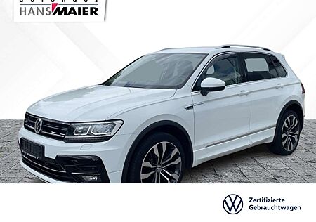 VW Tiguan Volkswagen High. 4Mot. TDI R-Line DSG AHK Leder