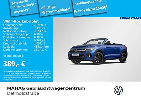 VW T-Roc Volkswagen 1.5 TSI R-Line Navi LED Kamera D