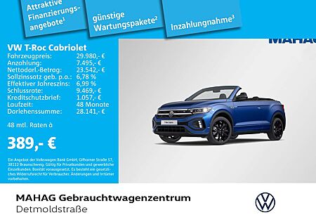 VW T-Roc Volkswagen 1.5 TSI R-Line Navi LED Kamera D
