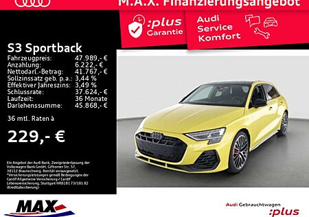 Audi S3 TFSI QUATT MATRIX-LED+KAM+PANO+HUD+