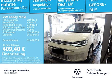 VW Caddy Volkswagen Life 1.5 TSI LED Navi vorb. 3 Sitzrei